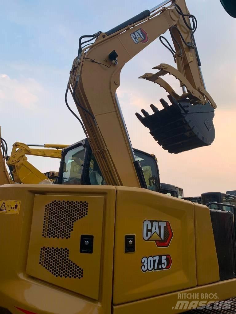 CAT 307.5 Bagri goseničarji