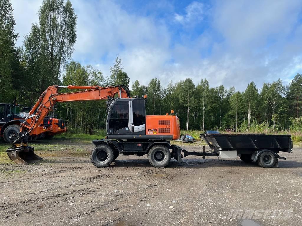 Hitachi ZX140W-3 Bagri na kolesih