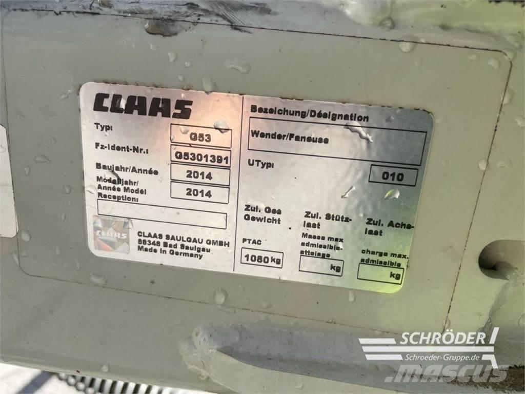 CLAAS VOLTO 800 Obračalniki in zgrabljalniki