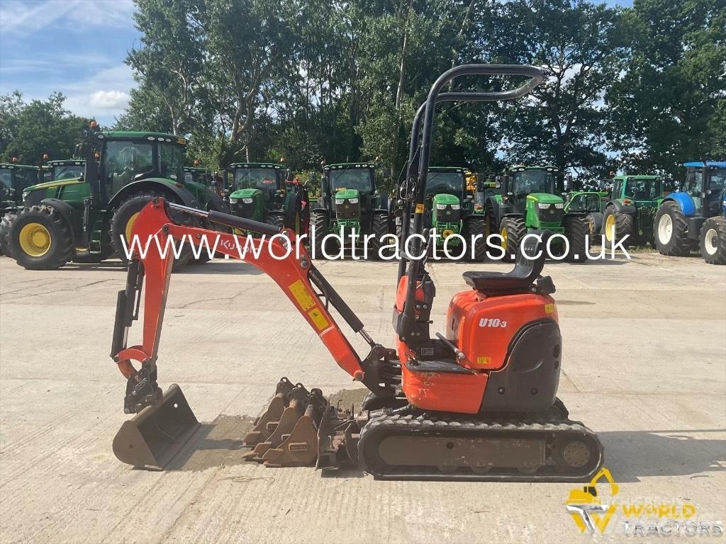 Kubota U 10-3 Mini bagri <7t