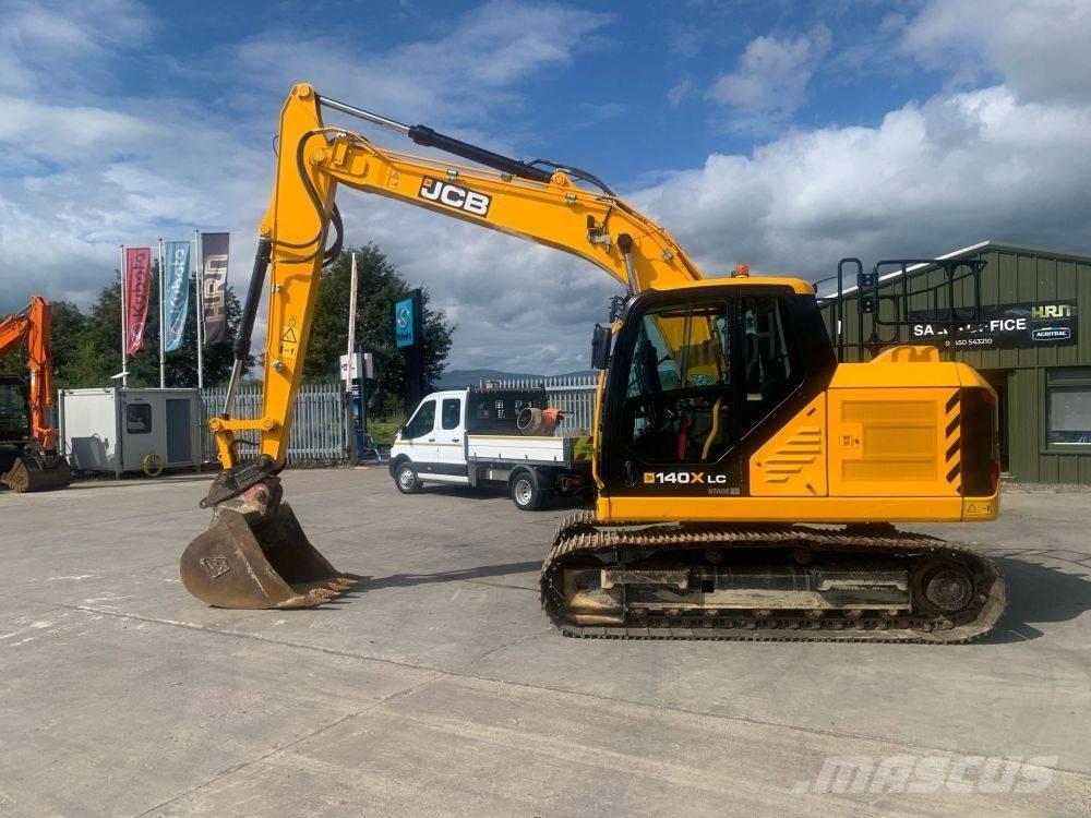JCB 140 X LC Bagri goseničarji