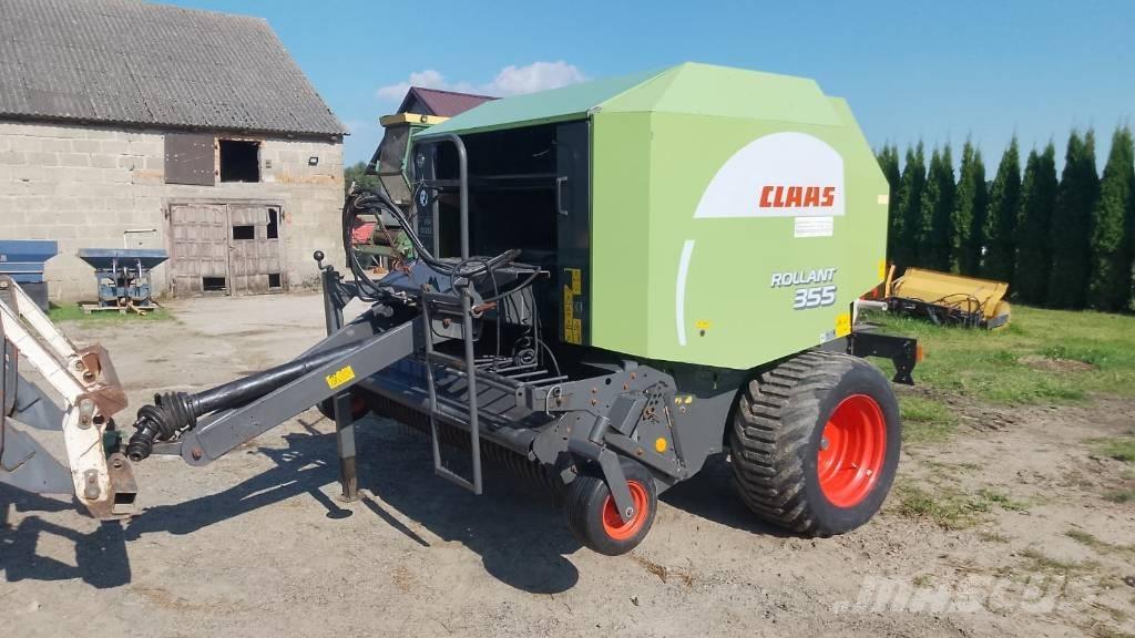 CLAAS Rollant 355 RC Balirke (okrogle bale)
