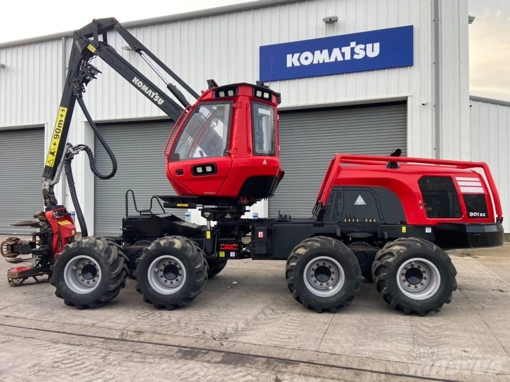 Komatsu 901XC Harvesterji