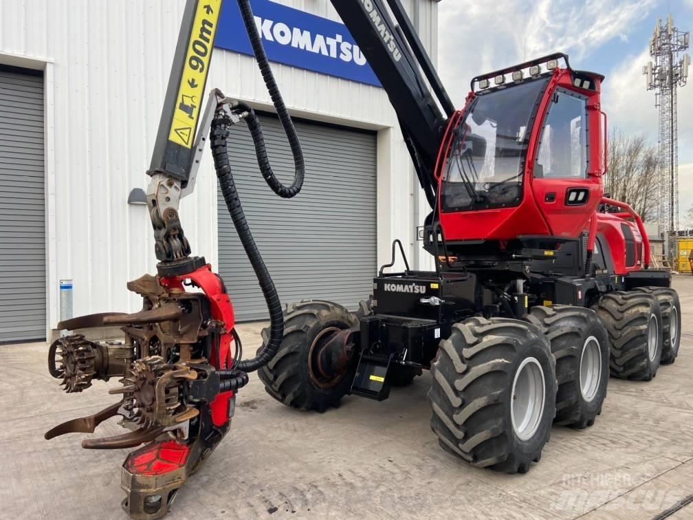 Komatsu 901XC Harvesterji