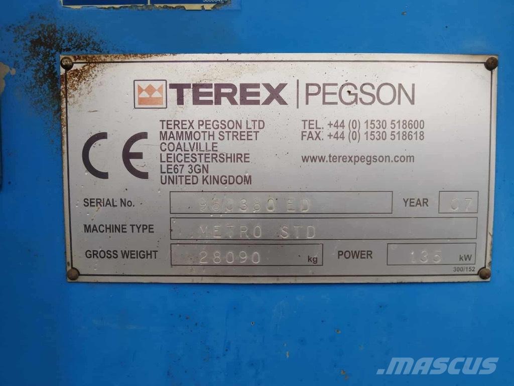 Terex Pegson Mobilni drobilniki