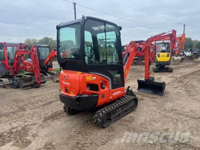 Kubota KX 019-4 Mini bagri <7t