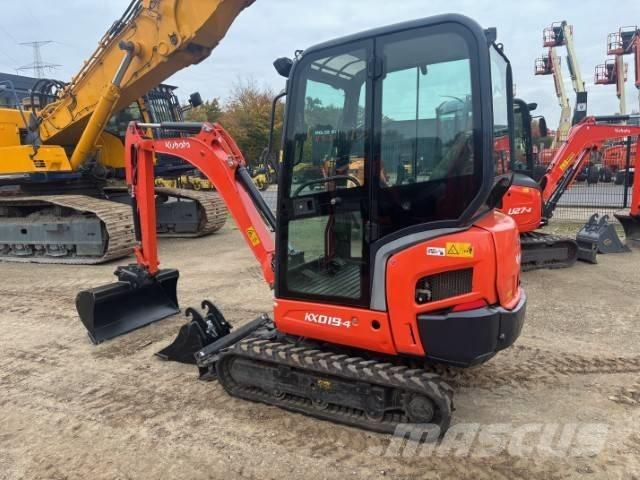 Kubota KX 019-4 Mini bagri <7t