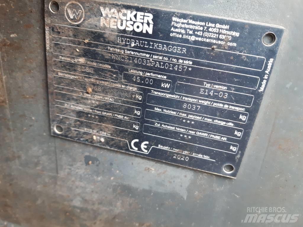 Wacker Neuson EZ80 Bagri goseničarji
