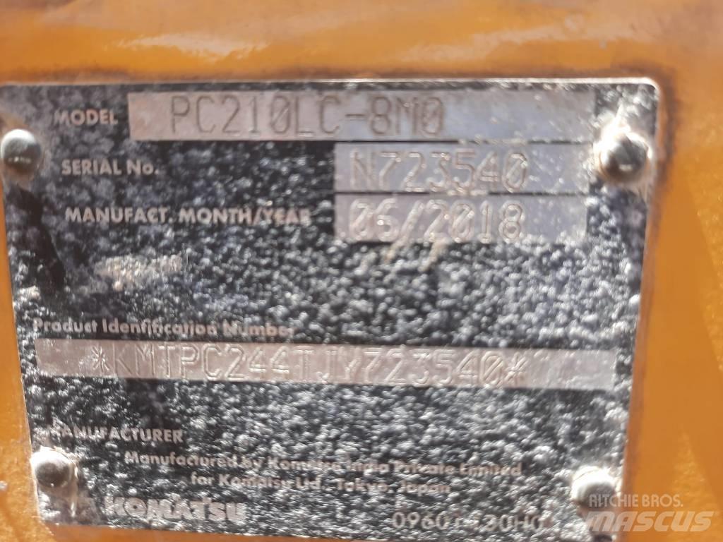 Komatsu PC 210 Bagri goseničarji