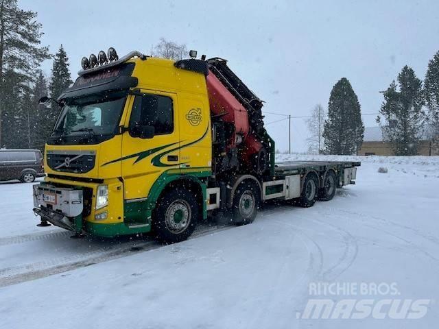 Volvo FM 13 8*4 Tovornjaki z žerjavom