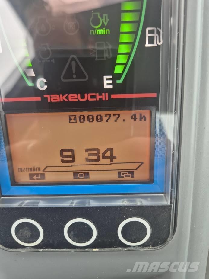 Takeuchi TB225 V0B Mini bagri <7t