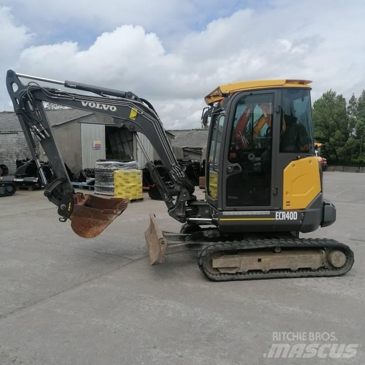 Volvo ECR 40 D Mini bagri <7t