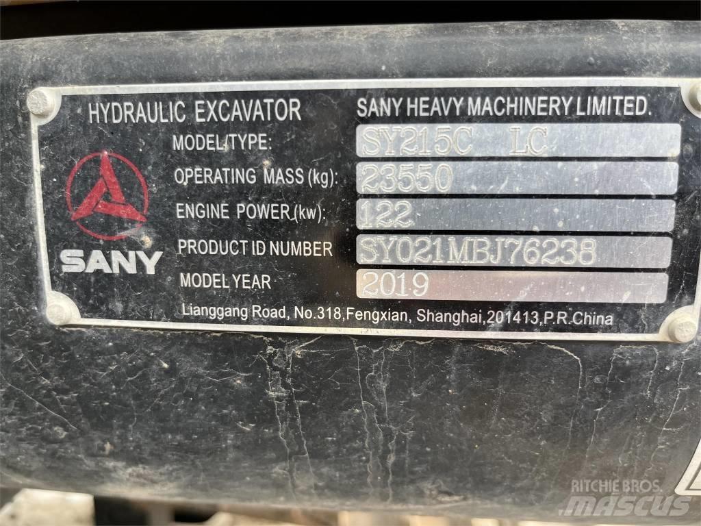 Sany SY215C Bagri goseničarji