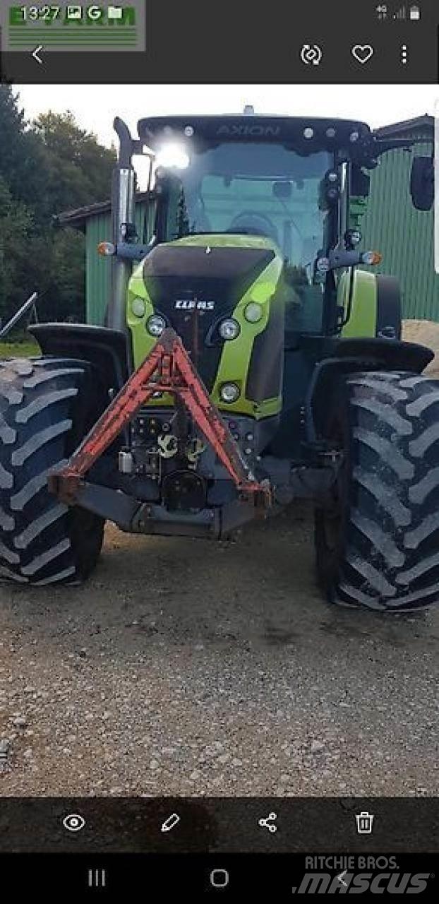 CLAAS axion 870 Traktorji