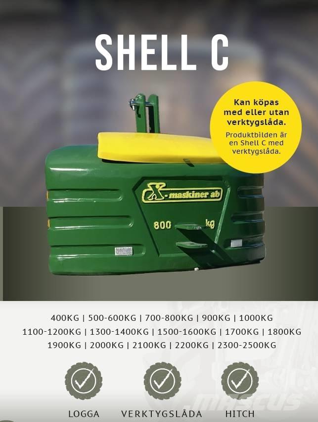  Frontx Shell C Sprednje uteži