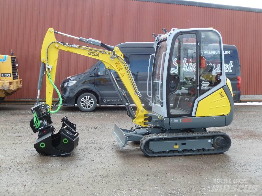 Wacker Neuson ET20 Mini bagri <7t
