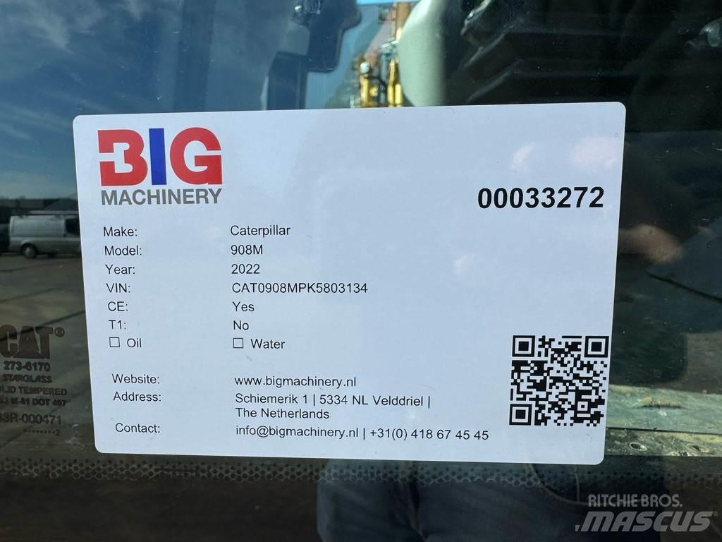 CAT 908M Kolesni nakladalci
