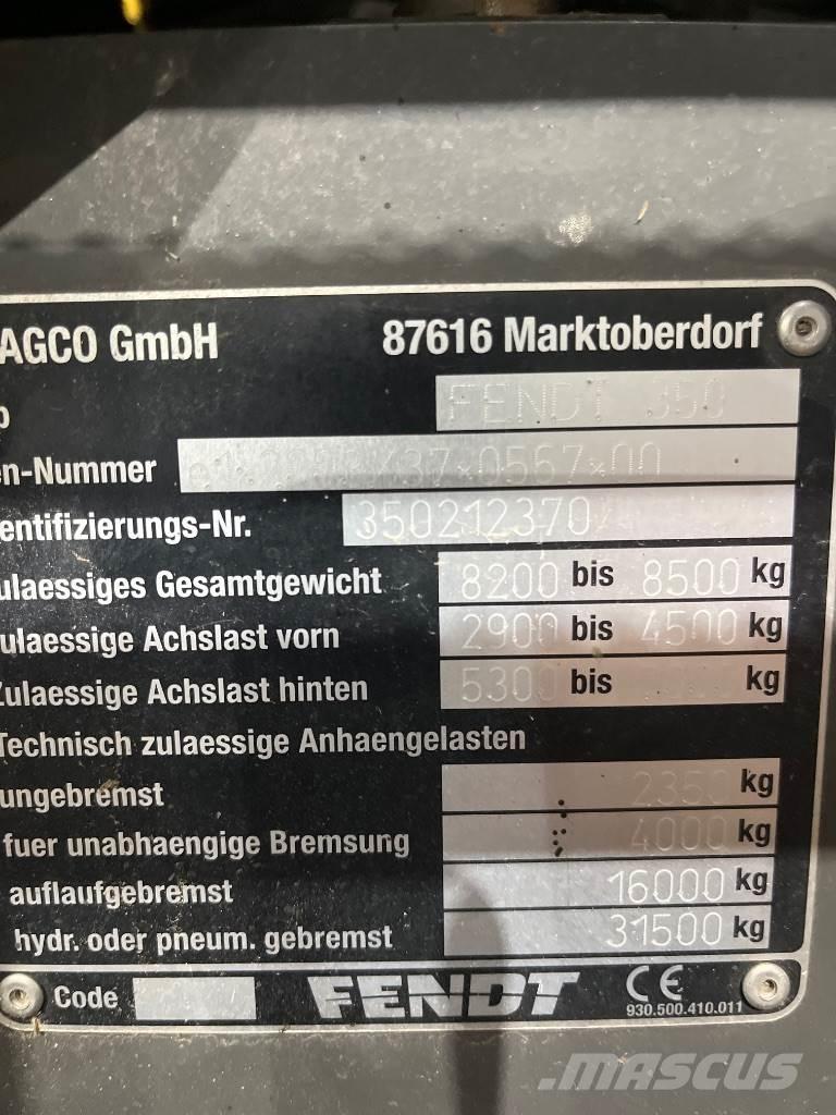 Fendt 313 Vario Traktorji