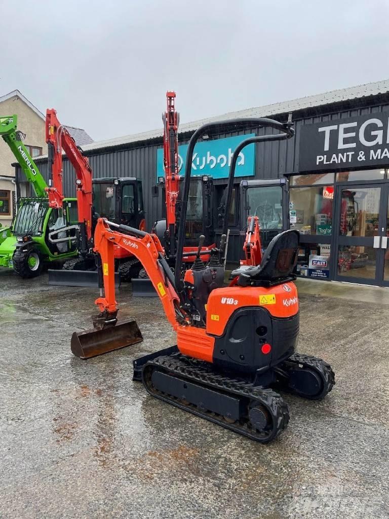Kubota U 10-3 Mini bagri <7t