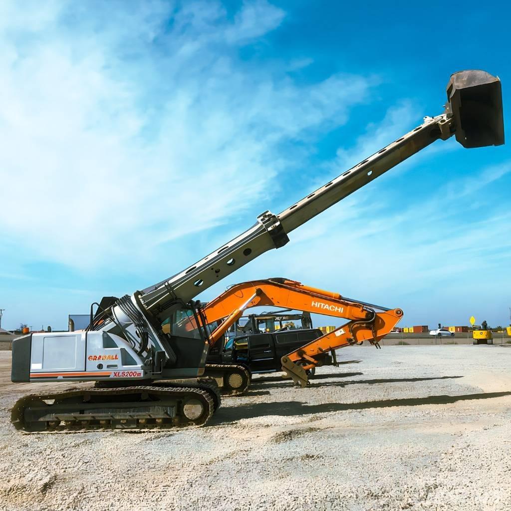 Gradall XL 5200 III Bagri goseničarji