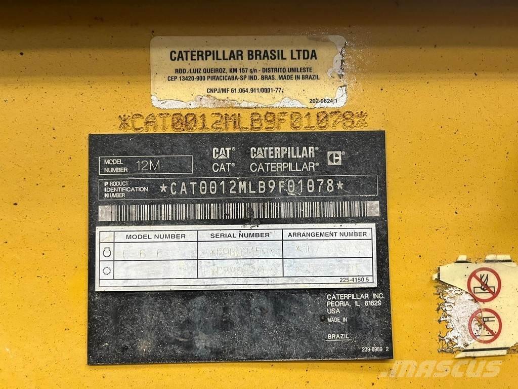 CAT 12M Grederji
