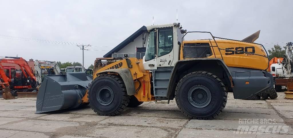 Liebherr L 580 Kolesni nakladalci