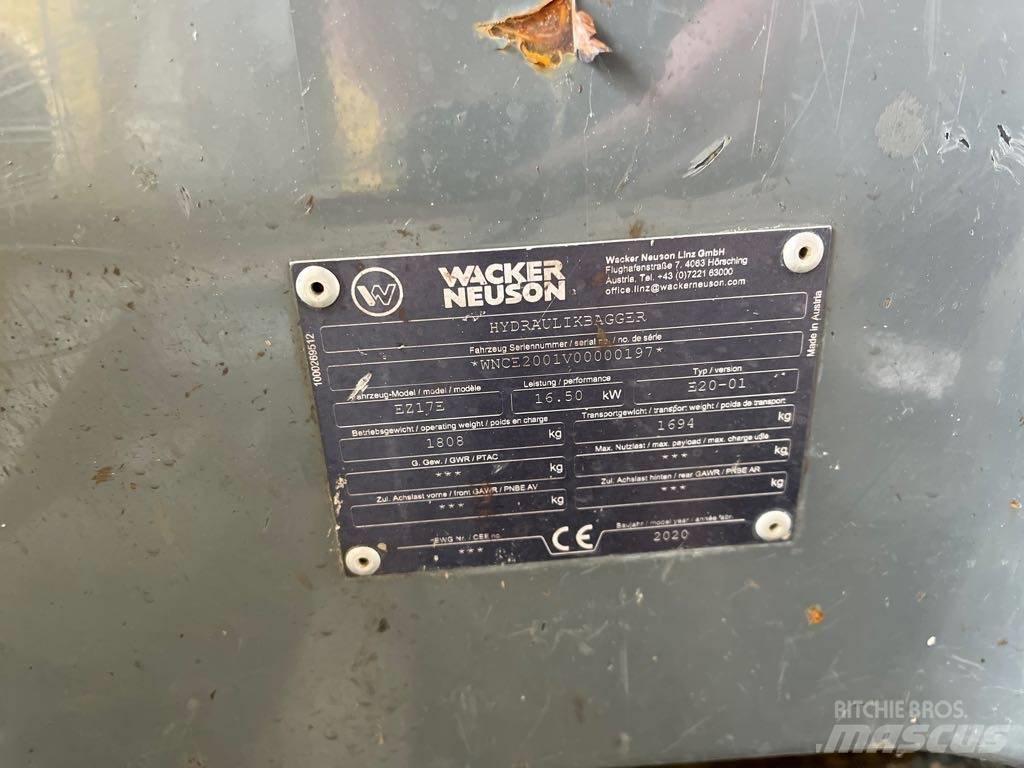 Wacker Neuson Ez17e Bagri goseničarji