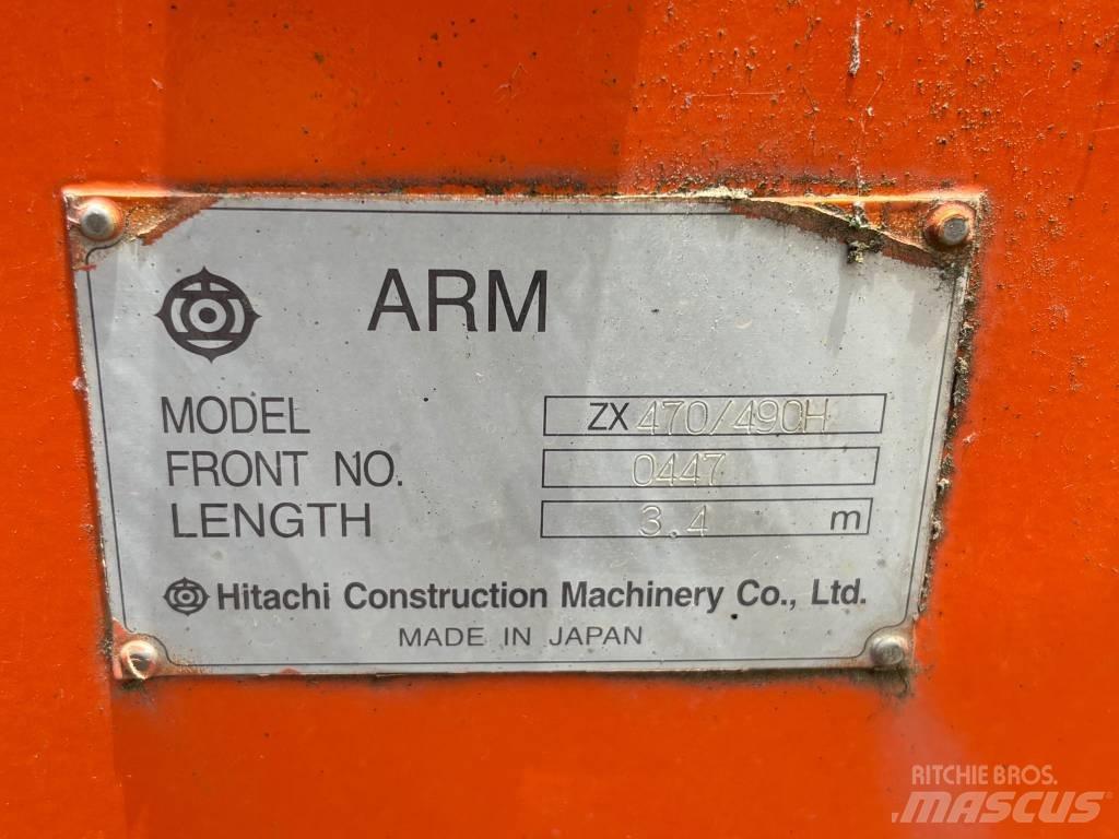 Hitachi Lepelsteel Boom in dipper roke