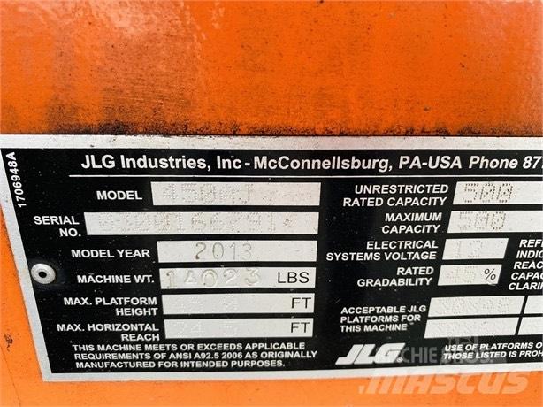JLG 450 AJ Zglobne dvižne ploščadi