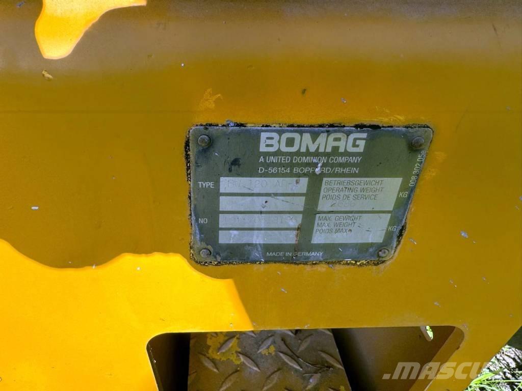 Bomag BW 120 AD-3 Dvojni valjarji