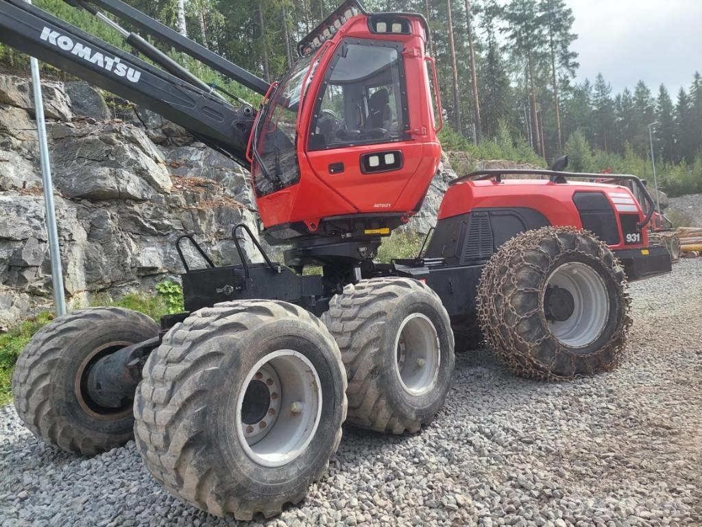 Komatsu 931.2 Harvesterji
