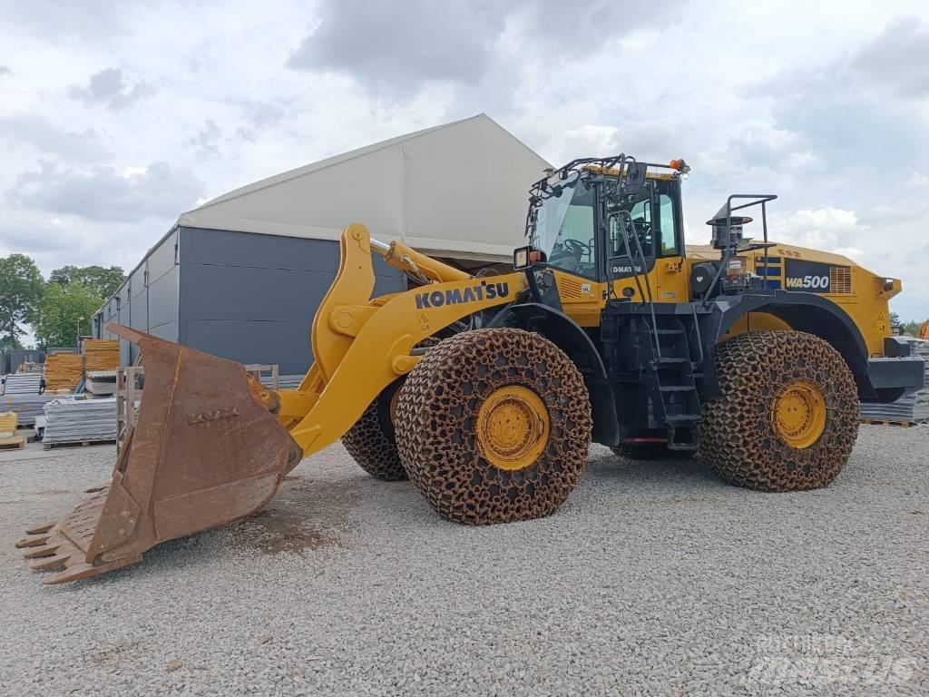 Komatsu WA 500 Kolesni nakladalci