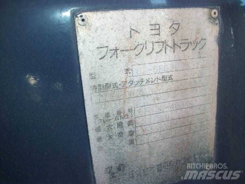 Toyota 5 FD 30 Dizelski viličarji