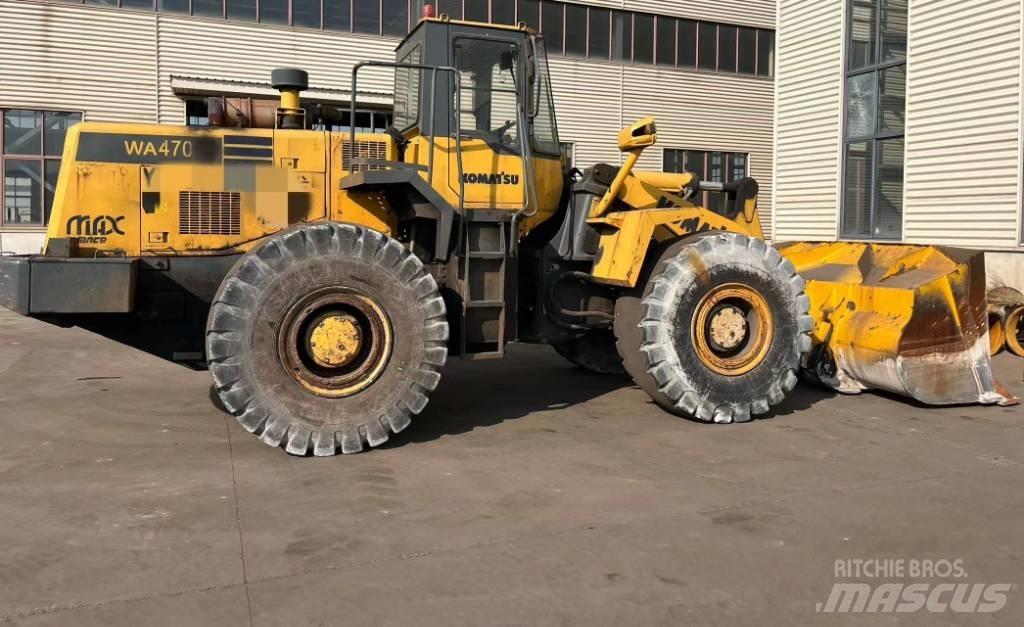 Komatsu WA 470 Kolesni nakladalci