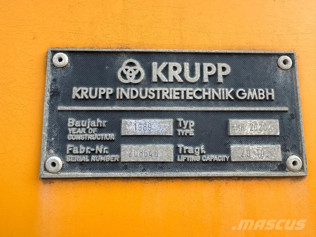 Krupp KMK 2020 Rabljeni žerjavi za vsak teren