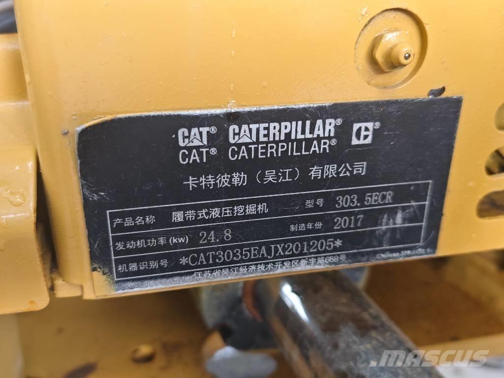 CAT 303.5 E CR Mini bagri <7t