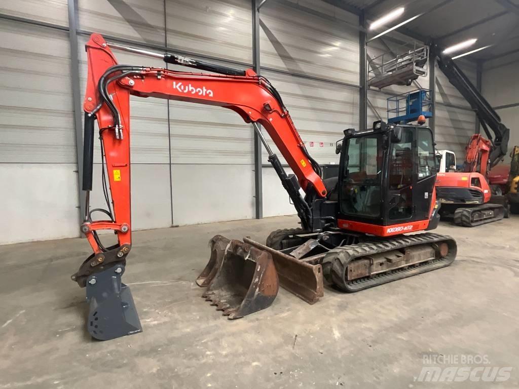 Kubota KX 080-4 A 2 Midi bagri 7t – 12t