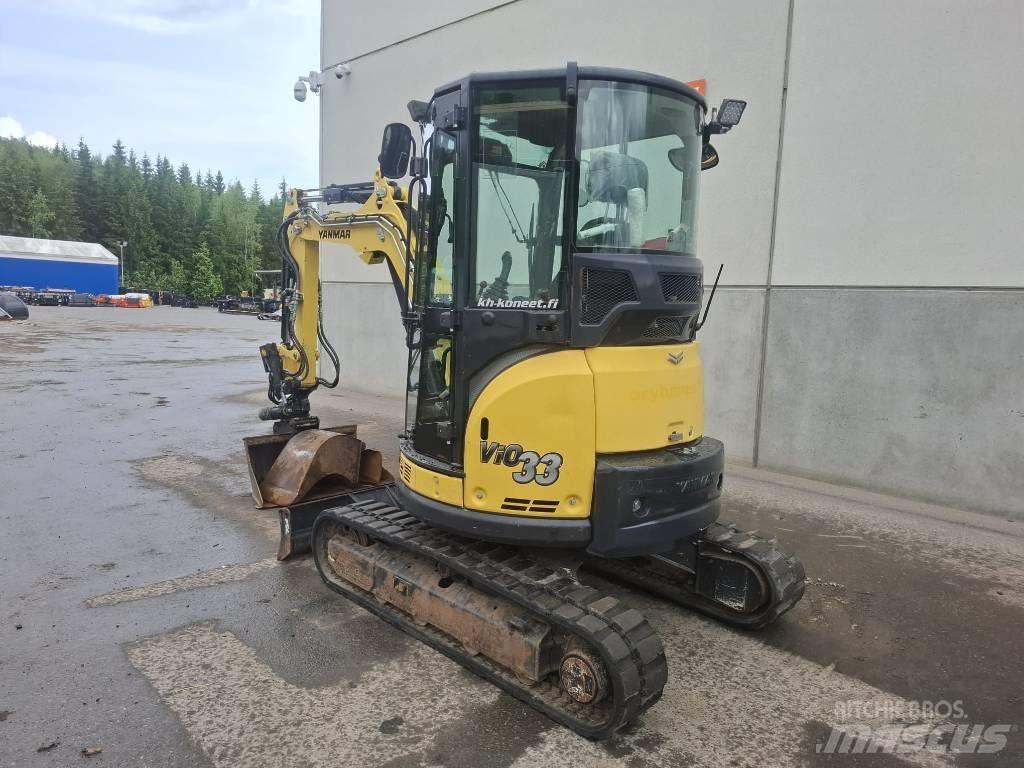 Yanmar Vio 33 U Mini bagri <7t