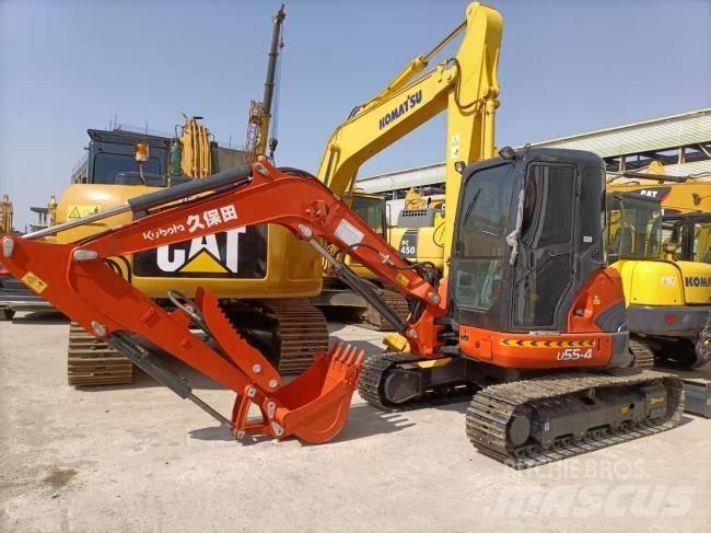 Kubota U 55-4 Mini bagri <7t