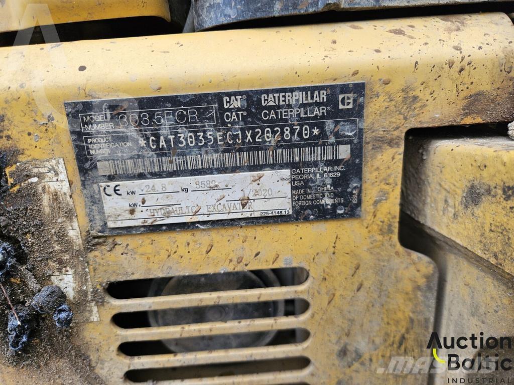 CAT 303.5 E CR Mini bagri <7t