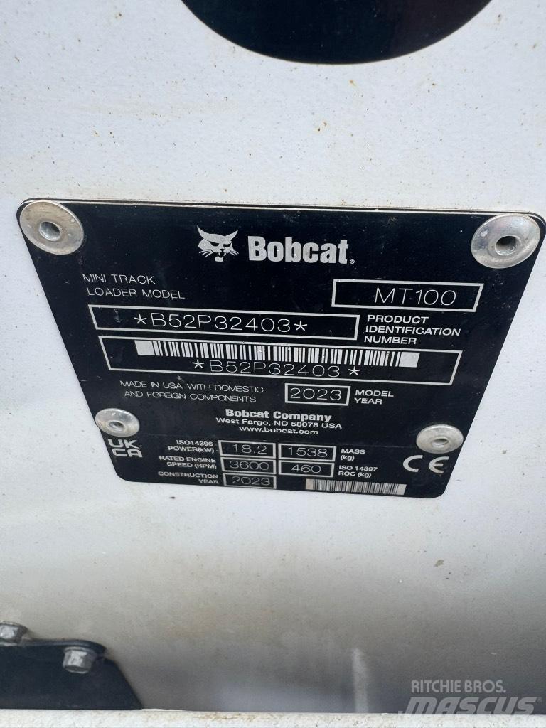 Bobcat MT 100 Nakladalci goseničarji