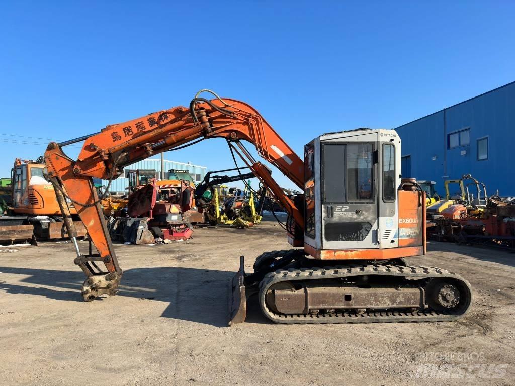 Hitachi EX 60 URG Mini bagri <7t