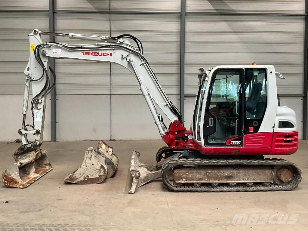 Takeuchi TB 290 Midi bagri 7t – 12t