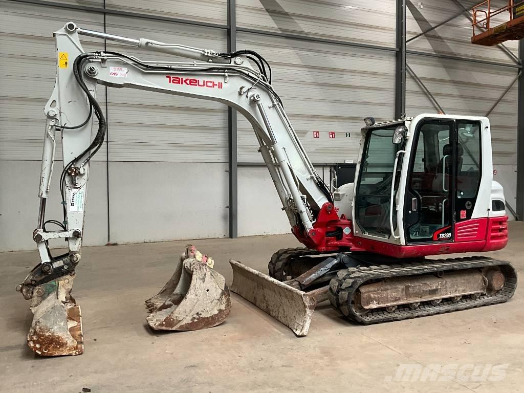 Takeuchi TB 290 Midi bagri 7t – 12t
