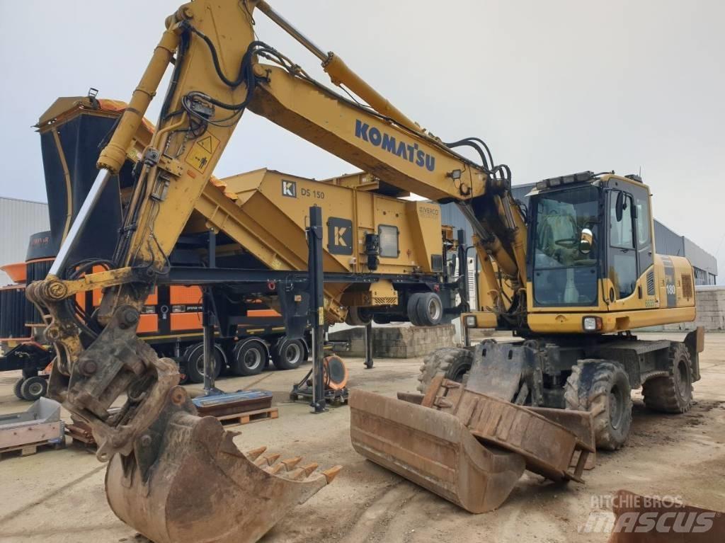 Komatsu PW180-7 Bagri na kolesih