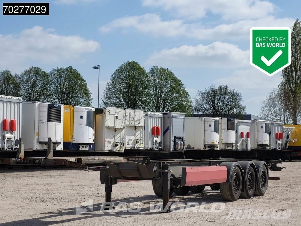 Van Hool 3 axles Kontejnerske polprikolice