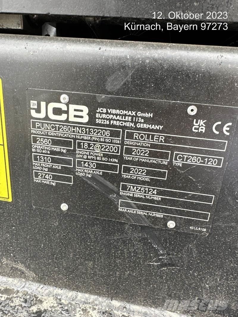 JCB CT260-120 Valjarji