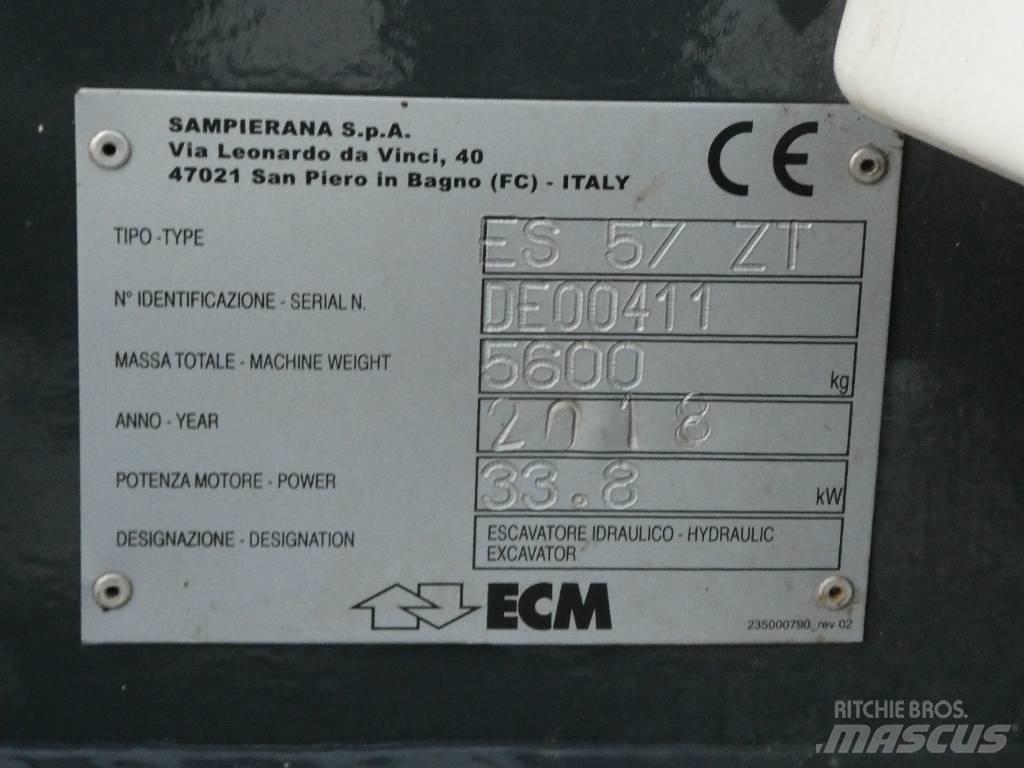 ECM ES 57 ZT Mini bagri <7t