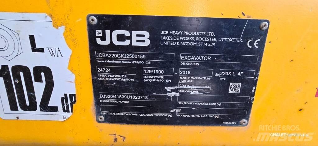 JCB 220 XL 4F Bagri goseničarji