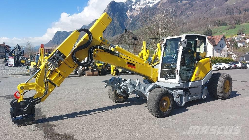 Menzi Muck M535 Bagri na kolesih